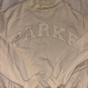 Parke Cream Crew Neck Sweater-bridal collection
